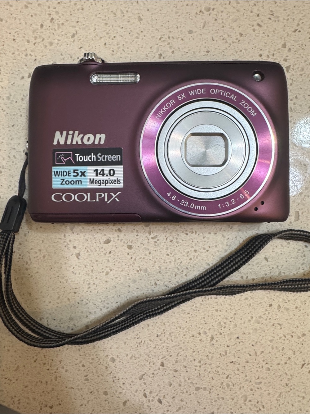Nikon COOLPIX Compact Digital Camera - Plum S4100